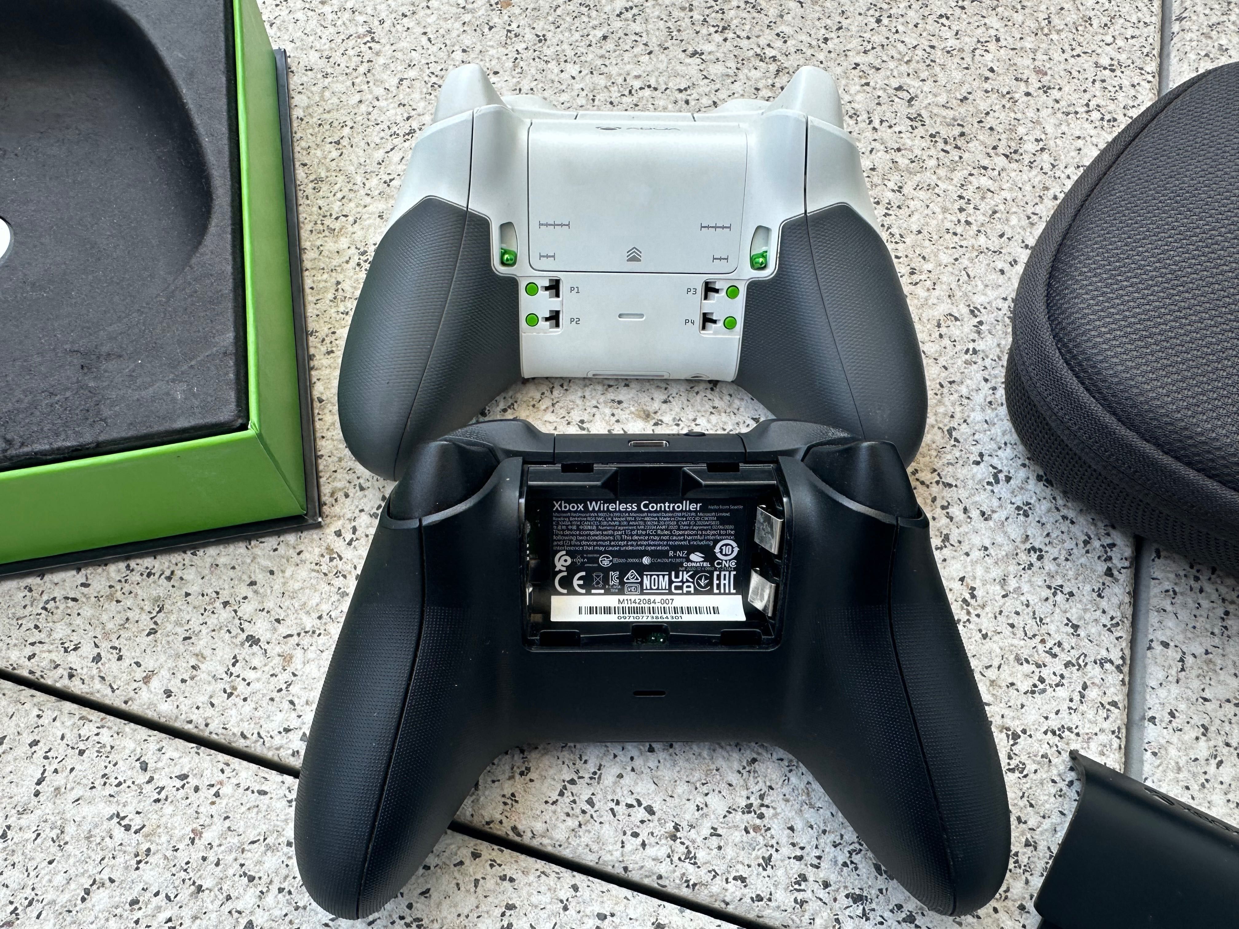 Xbox Series S, Pad Elite i Series, karton