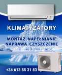 Montaż, naprawa, czyszczenie klimatyzatorów od 1000zl–Kraków i okolice