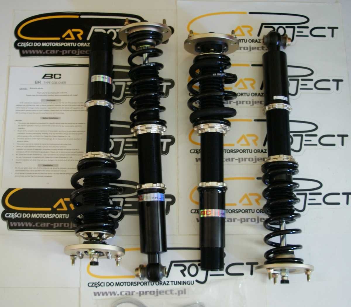 Gwint gwintowane BC Racing do Mitsubishi Galant 3000GT Lancer Eclipse