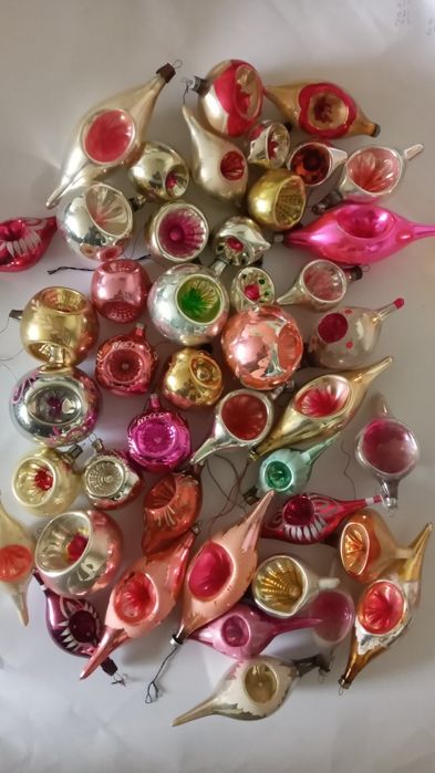 Елочные  игрушки  ссср  фонарики сюрпризницы