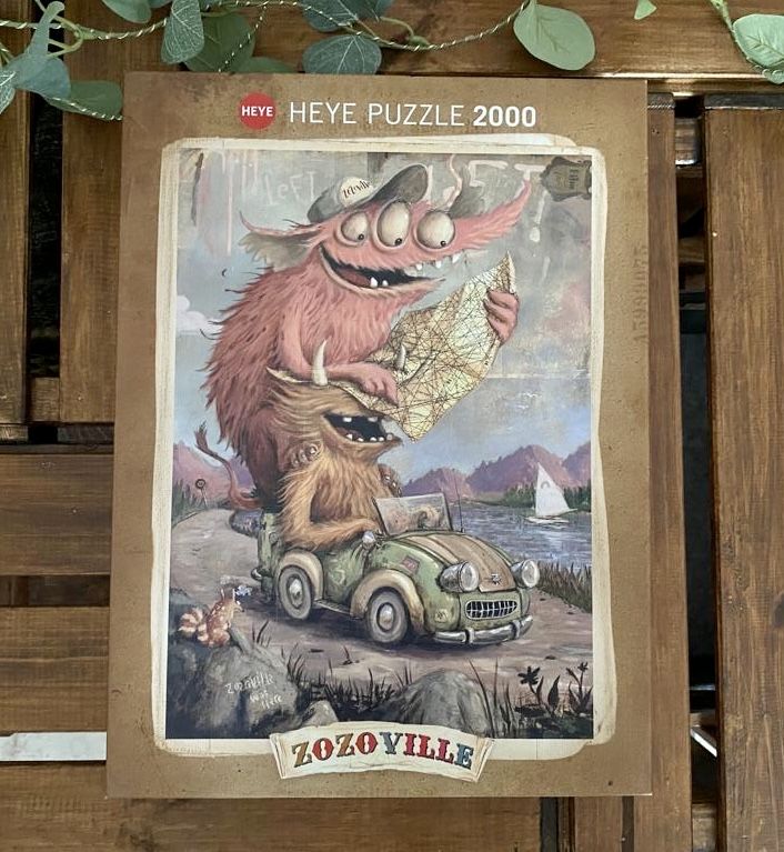 Vendo Puzzle de 2000 peças por 13€