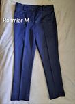 Spodnie w kant eleganckie spodnie przed kostkę Sigma rozmiar M