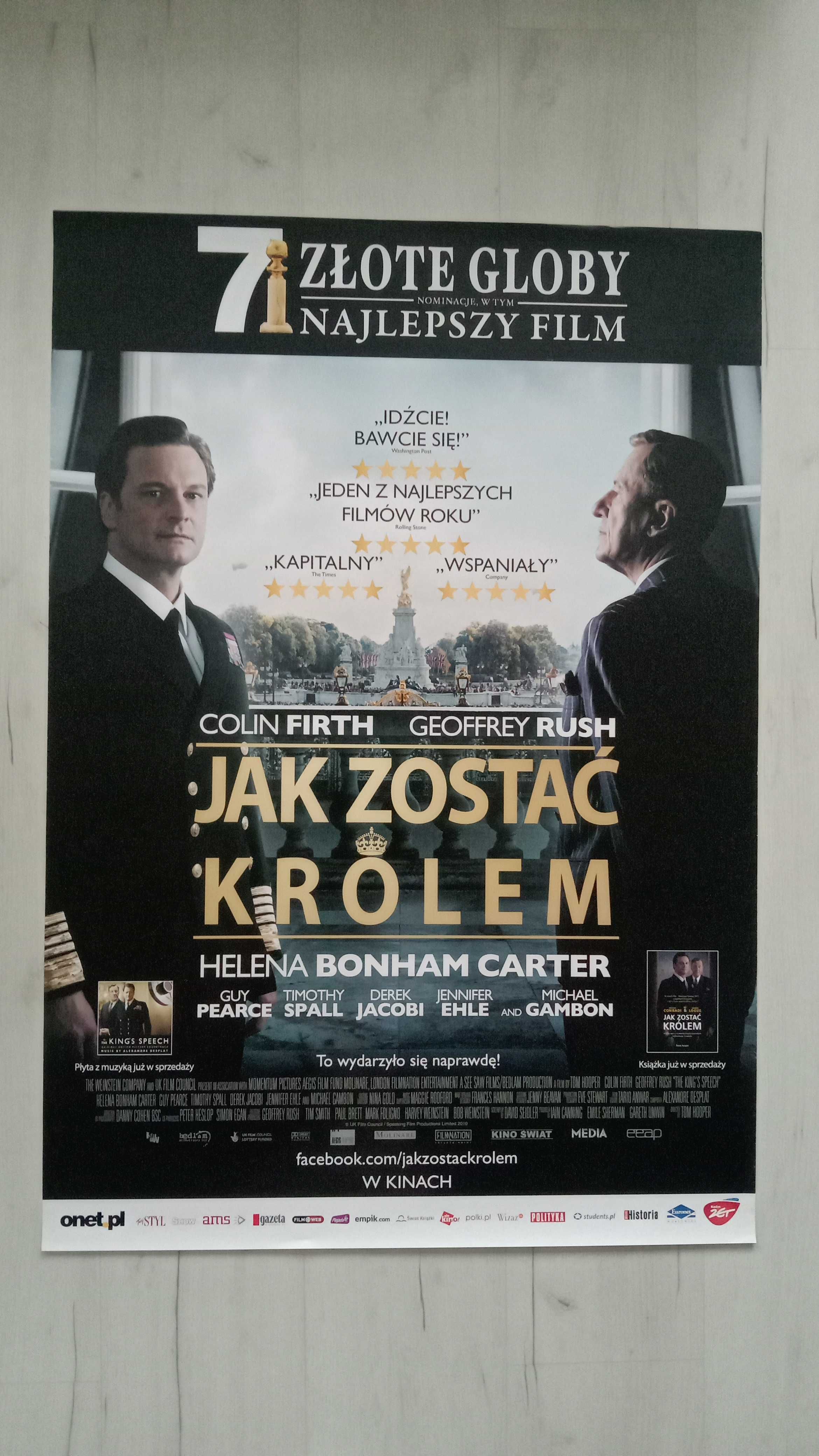 Plakat filmowy "Jak Zostać Królem"