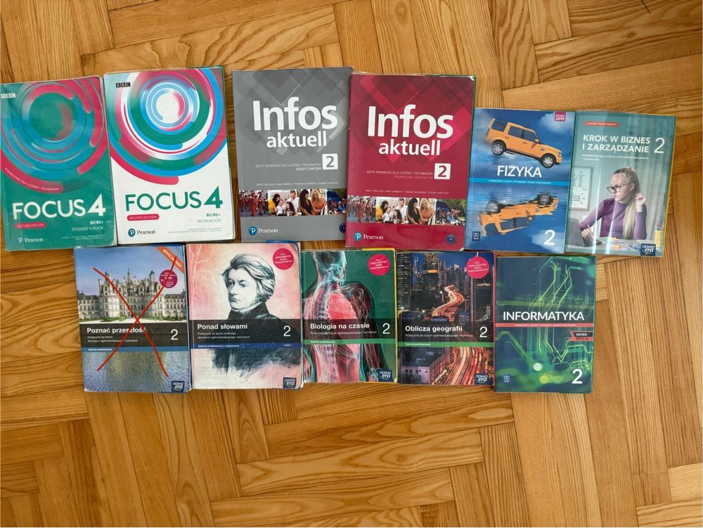 Podreczniki 2 klasa technikum