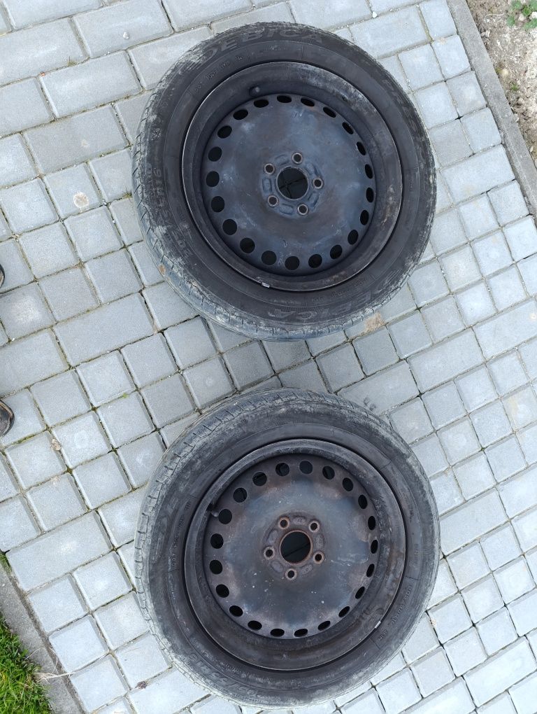 Felgi ford 5x108 16 i opony lato Dębica presto hp2 205/55 16