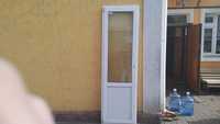 Двері балконні пластикові вживані 700х2320 Дверь пластиковая б/у