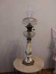 Lampa Naftowa stara majolika