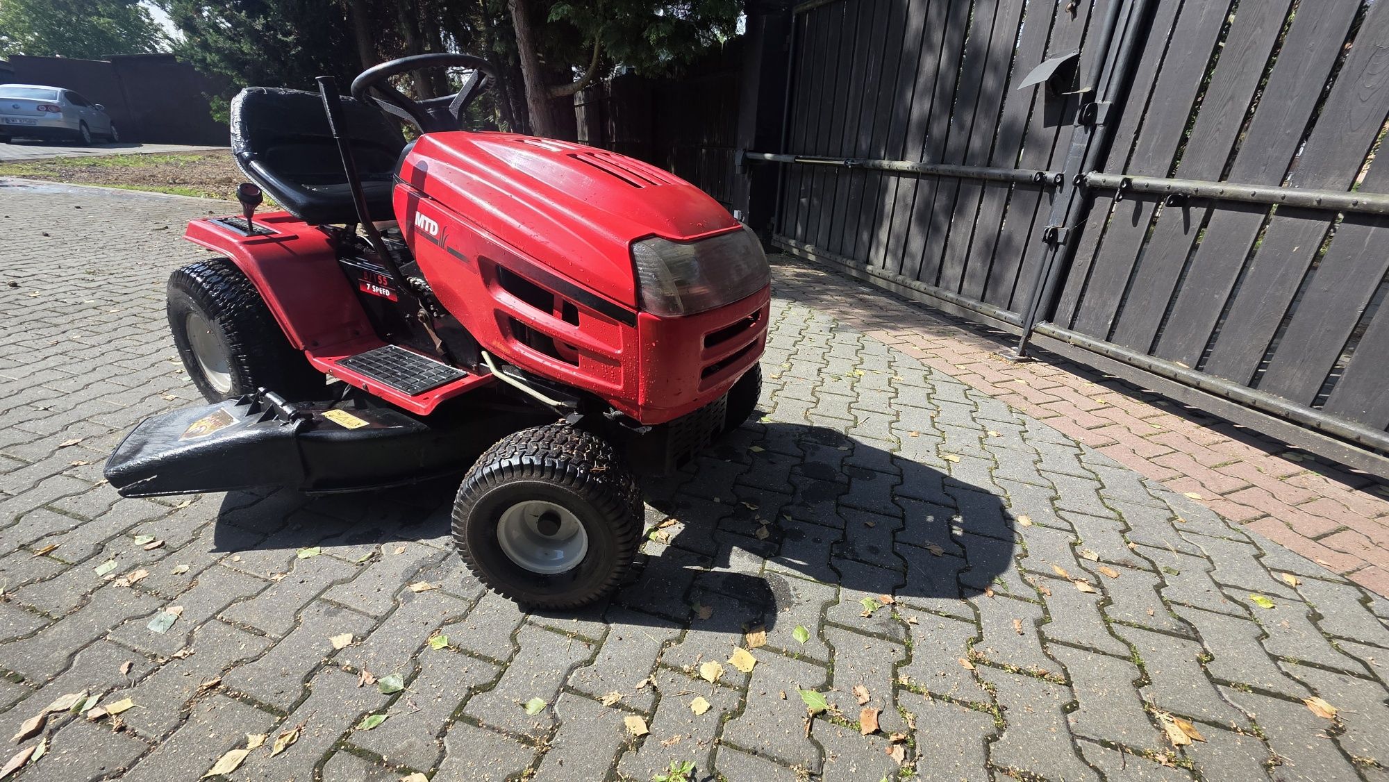 traktorek MTD kosiarka 15,5KM silnik briggs&stratton  2 noże=107cm