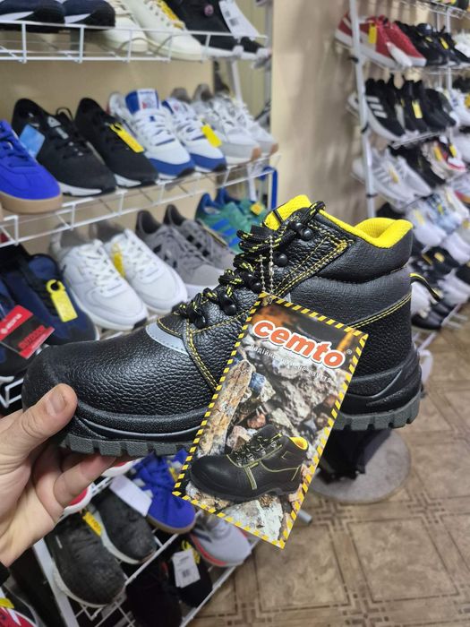 Черевики робочі шкіряні з мет. носком Cemto "PROFI-M"(41-26см)