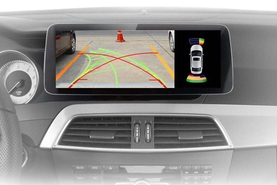 Radio Android Auto CarPlay Navi Mercedes C W204 Ekran 10.25" PL