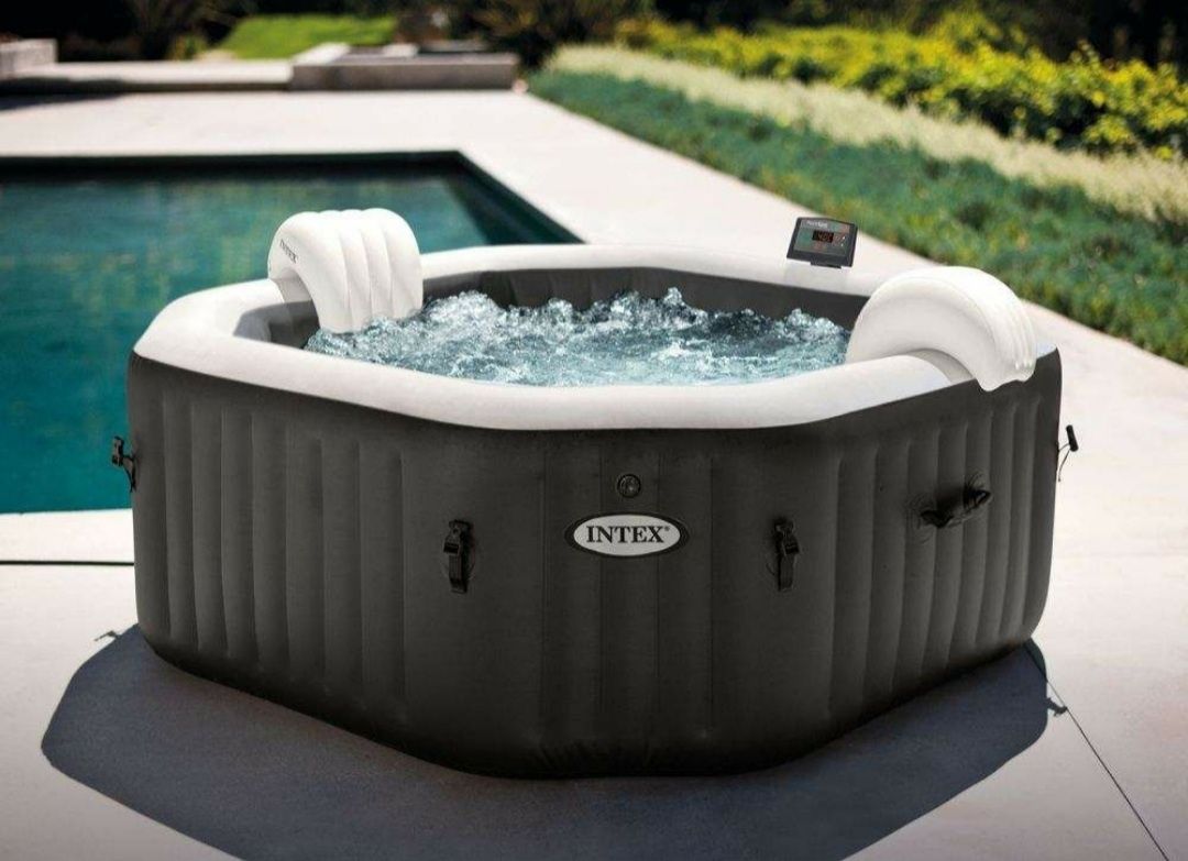 Jacuzzi spa intex octogonal bolhas e jatos - SELADO