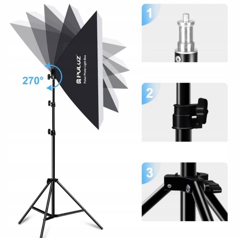 Lampy Studyjne Puluz SoftBox