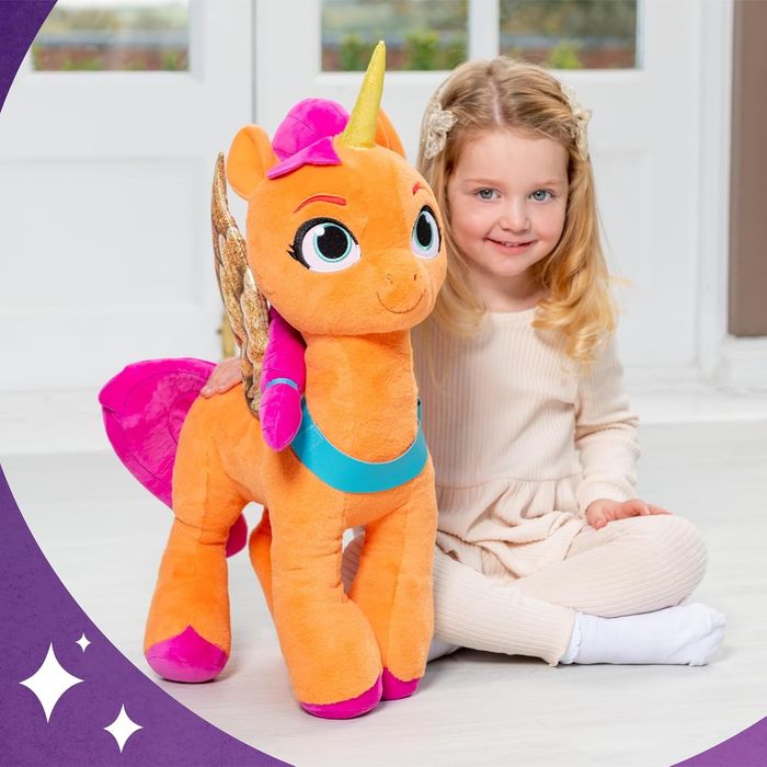 Большая мягкая игрушка Май Литл пони Му little pony Sunny Starscout