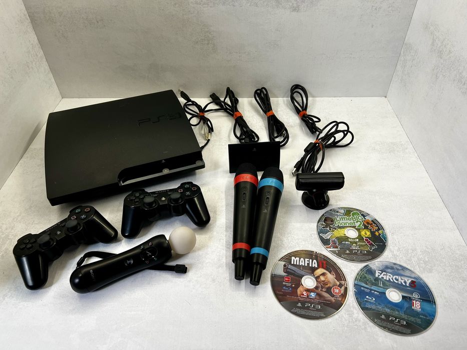 Ps3 slim zestsw + gratis