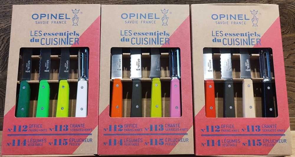 Набор ножи Opinel Les Essentiels Natural кухонные mora  дерево цвета