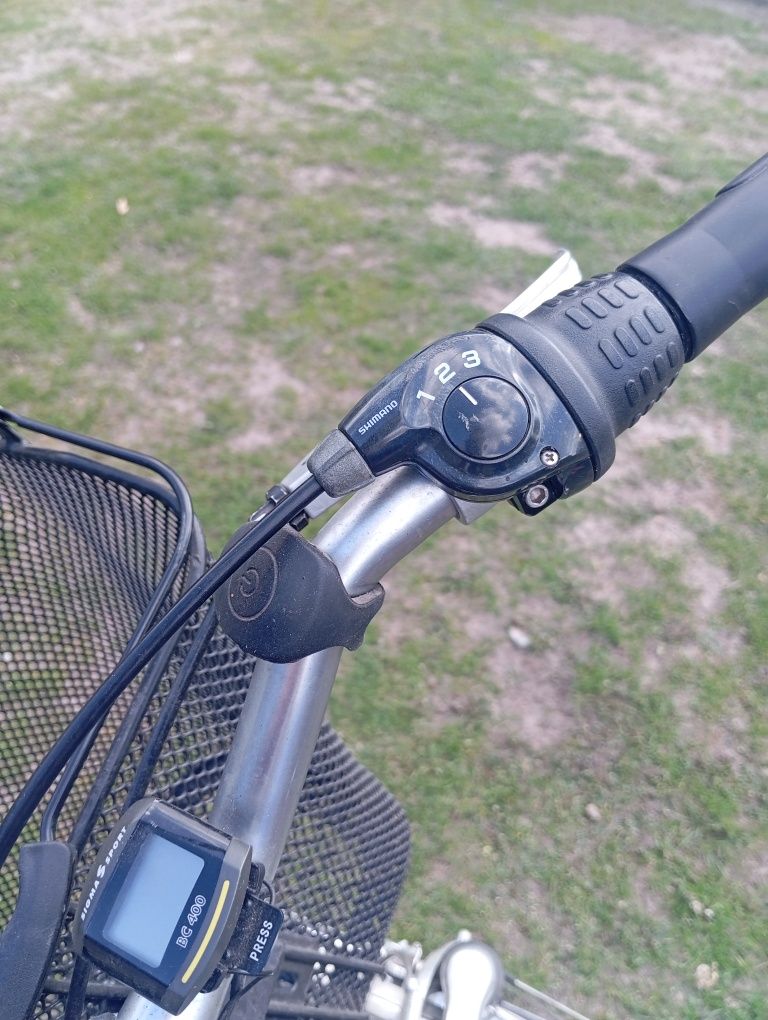 Rower damka z przerzutkami