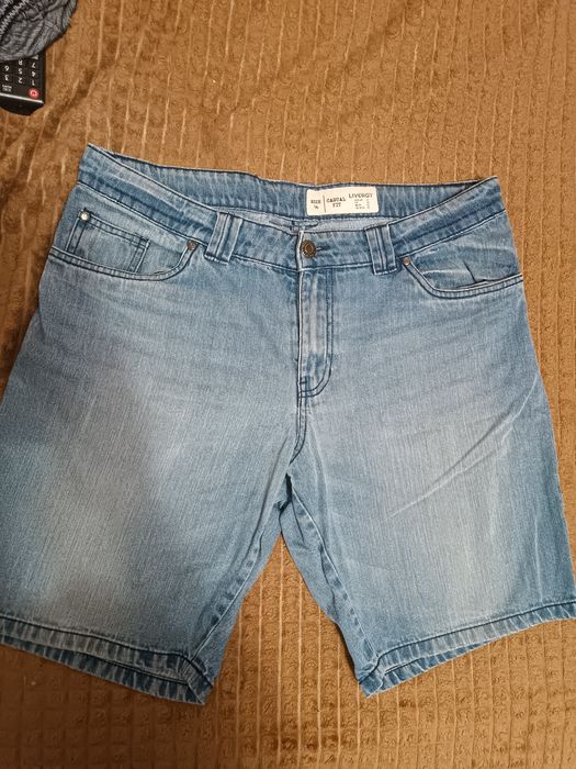 Джинсовые шорты р.56