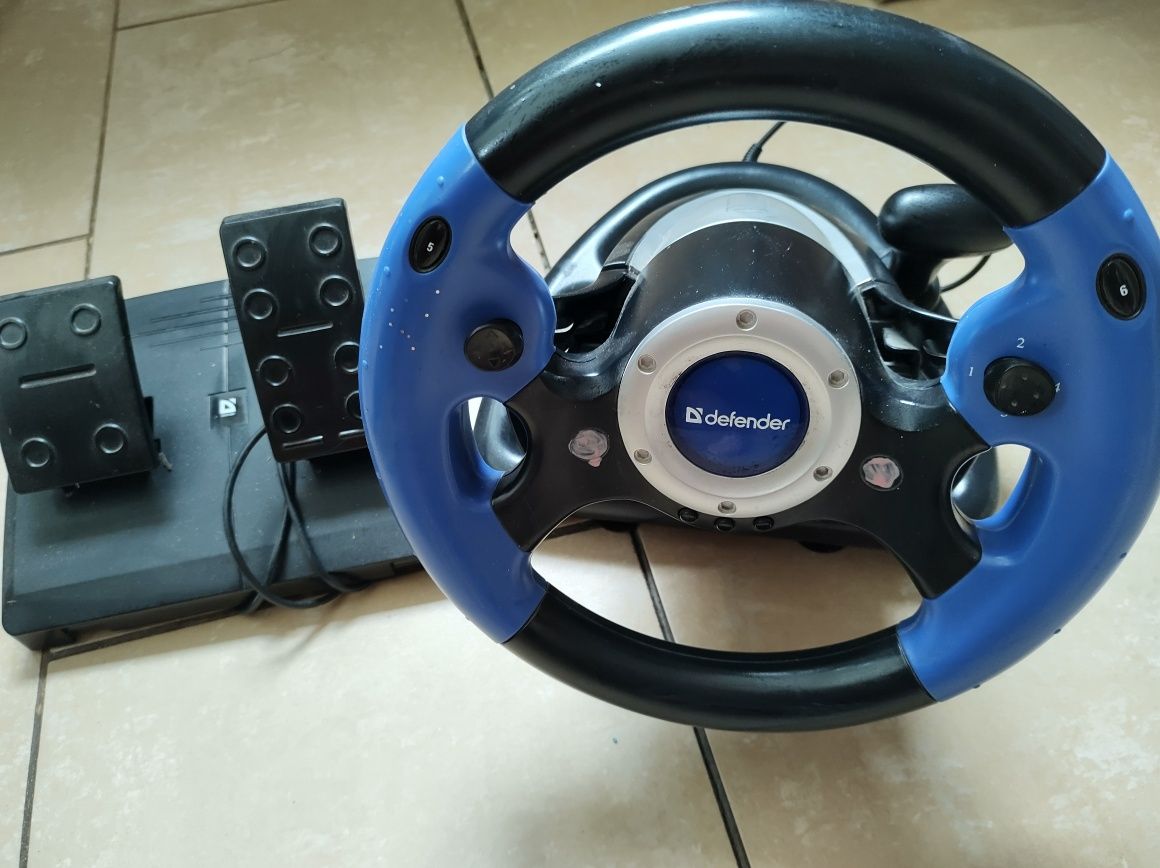 Ігрове кермо defender challenge turbo gt