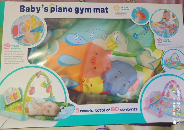 Розвиваючий килимок baby' s piano gym mat