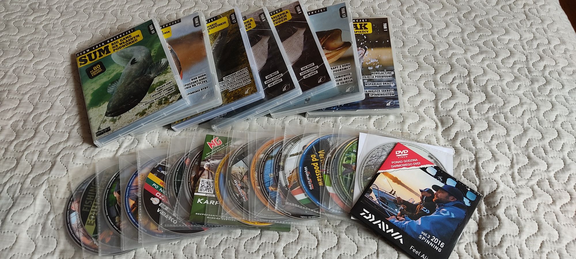 Płyty DVD wedkarskie