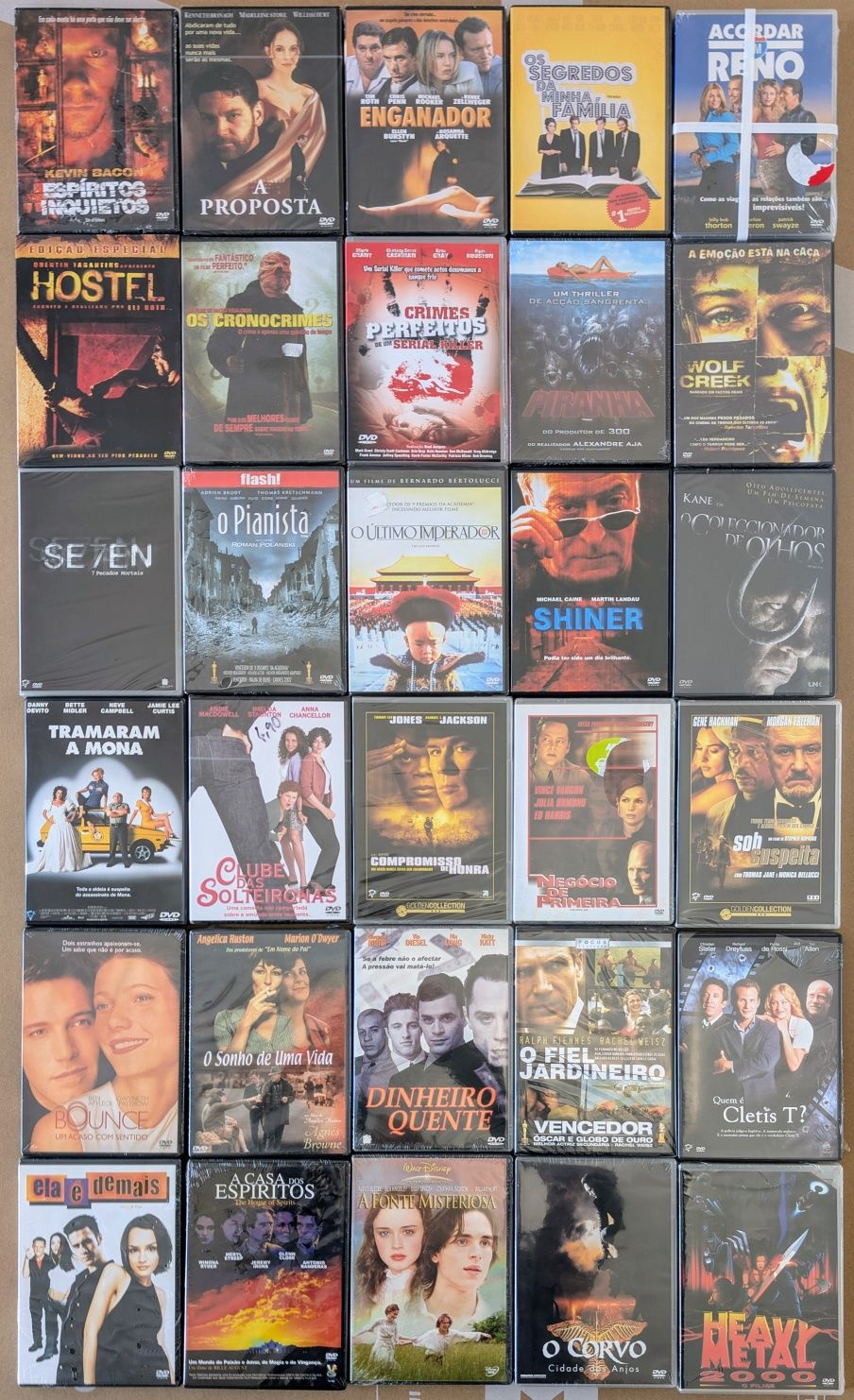 DVDs de colecção (v. 8 fotos)