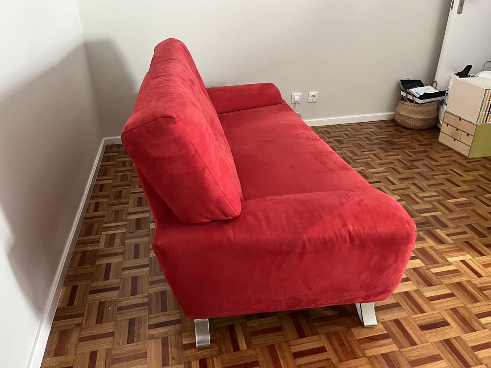 Sofá Vermelho 1.95m “escapade.com”