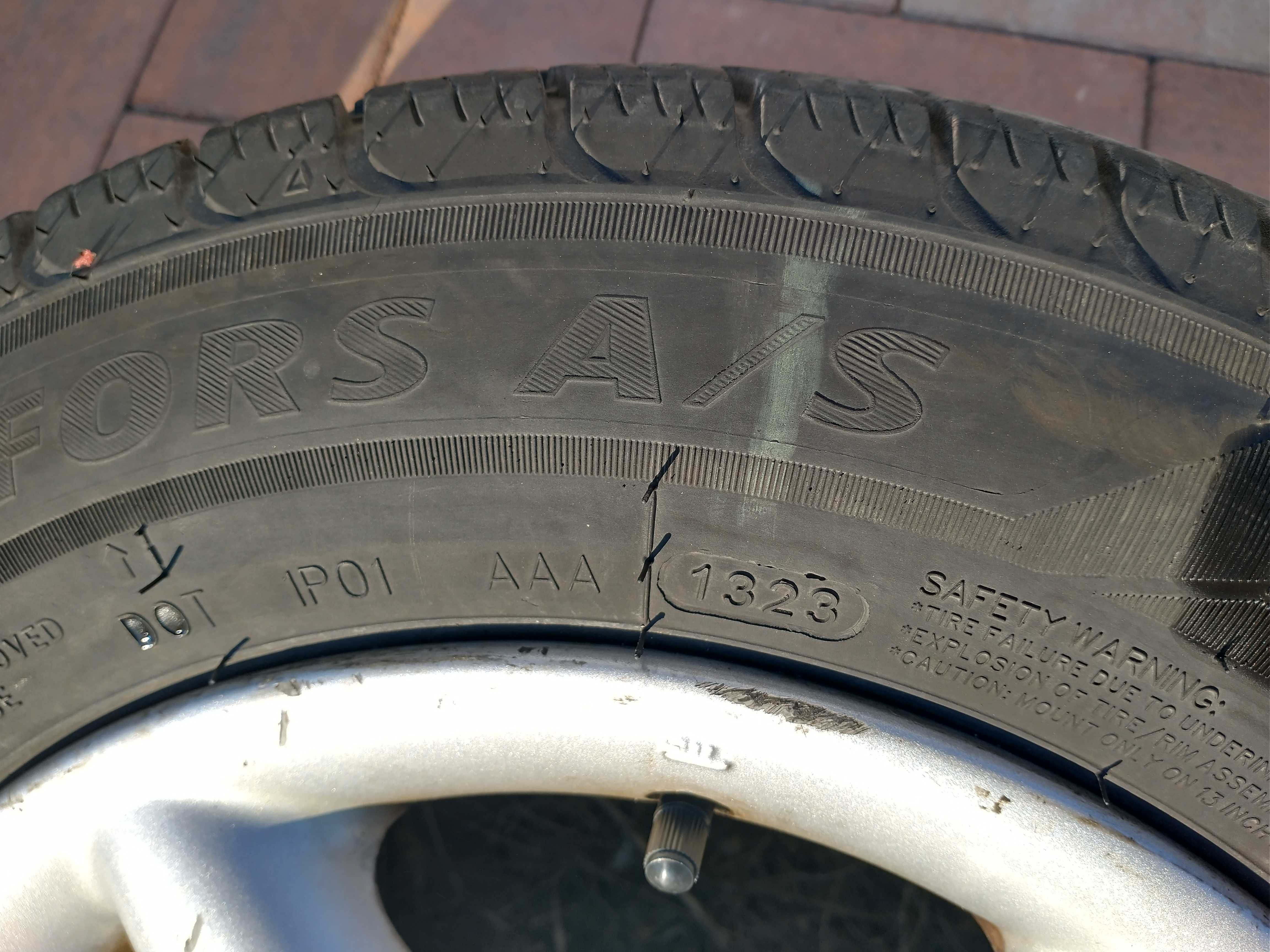 Opony 2x 165x70x13 i 2x 175x65x13, 4x100, (VW, Seat)