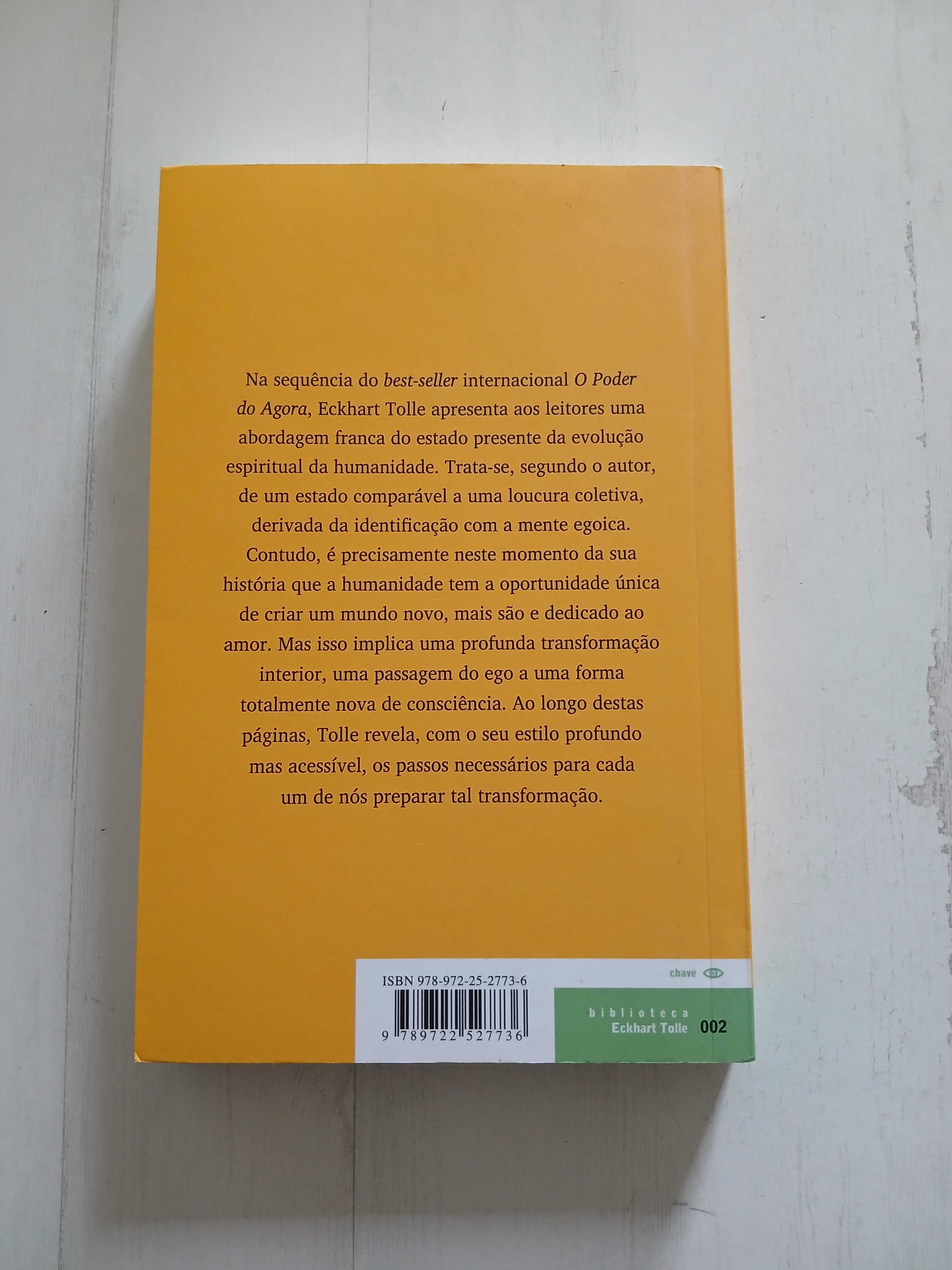 Livro Um Novo Mundo - Eckhart Tolle