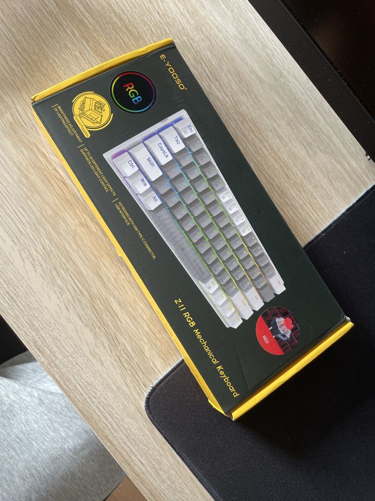 Klawiatura mechaniczna EYOOOSE Z11 RGB