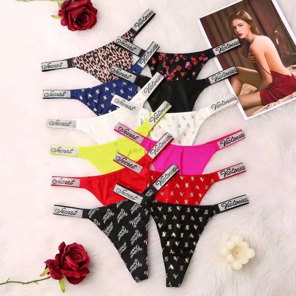 Трусики стрінги вікторія сікрет (victorias secret)