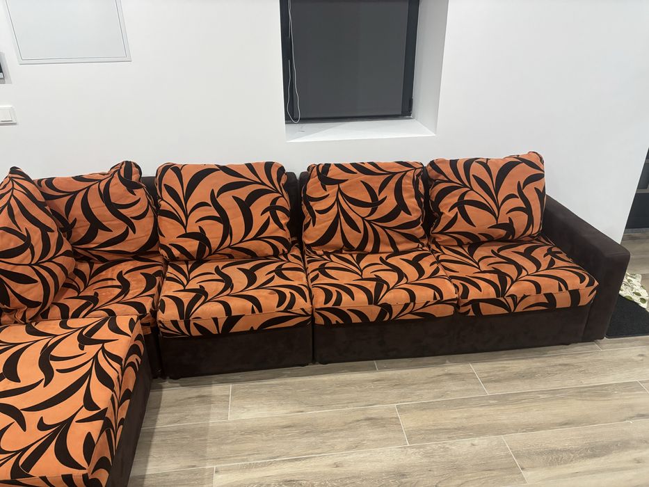 Sofá chaise longue modular