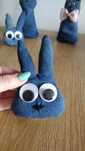 Zajączek wielkanocny ozdoba zabawka handmade