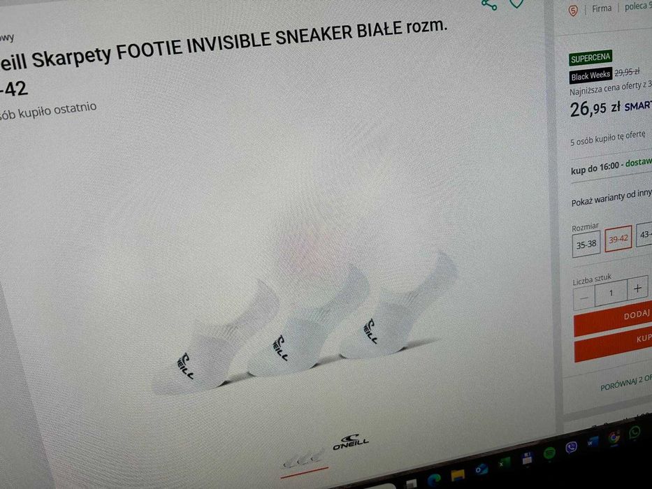 O'Neill  BIAŁE rozm. 39-42