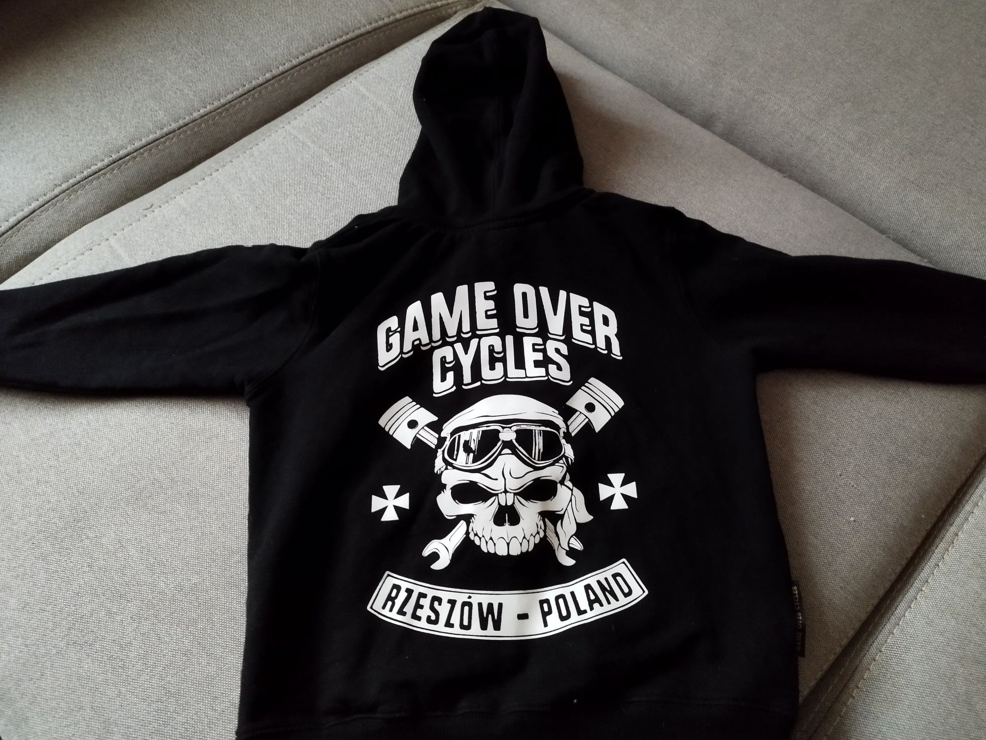 Bluza Game Over Cycles dla 5 latka