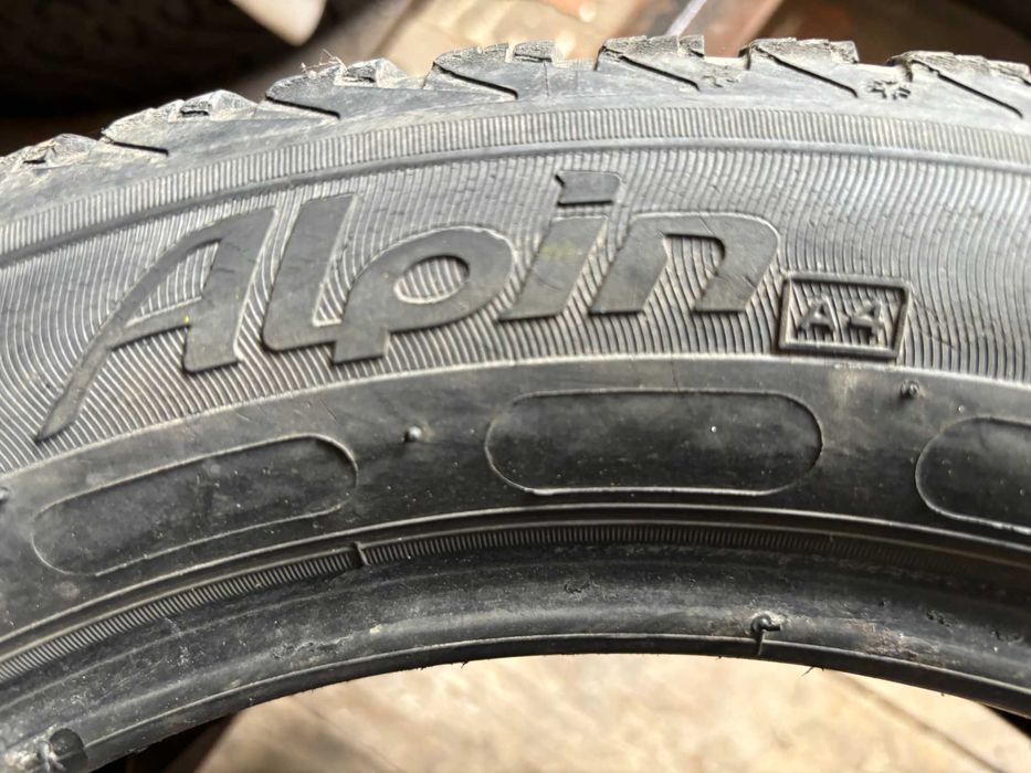 195-55-R15 MICHELIN ALPIN всесезонная резина 2 штуки GERMANY
