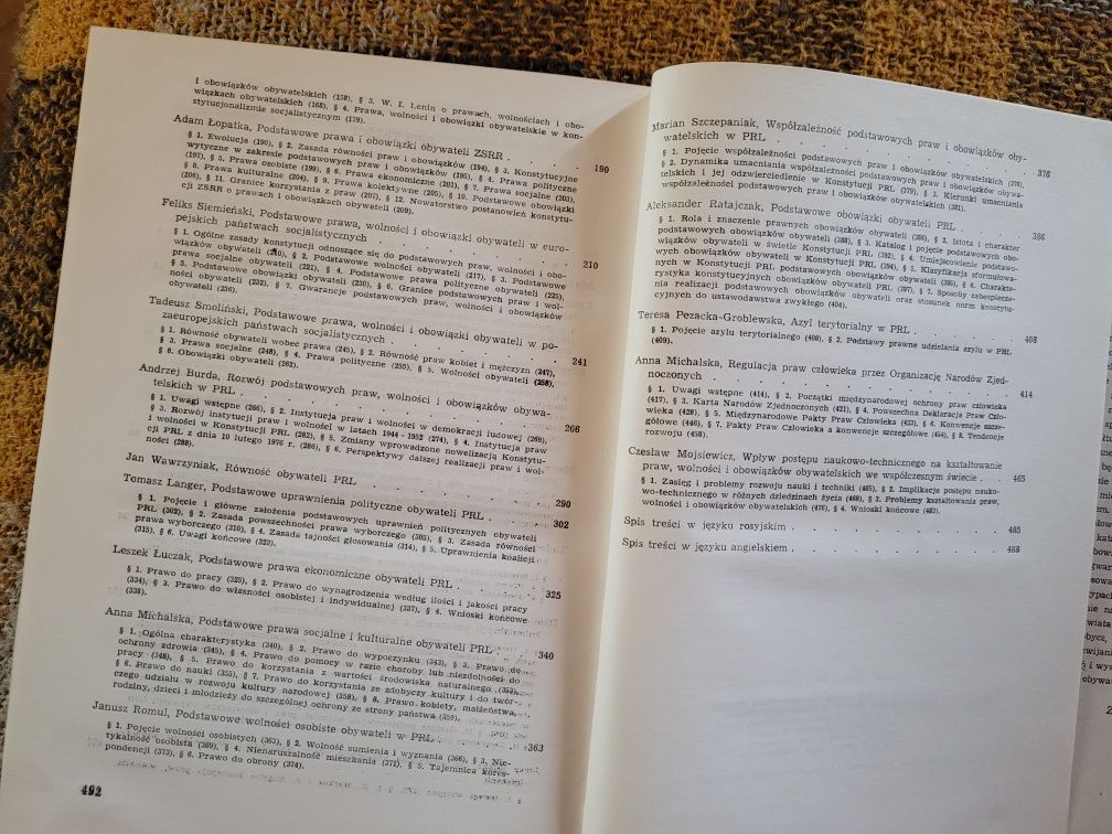 Prawa i obowiązki obywatelskie w Polsce i na świecie 1978 PWN