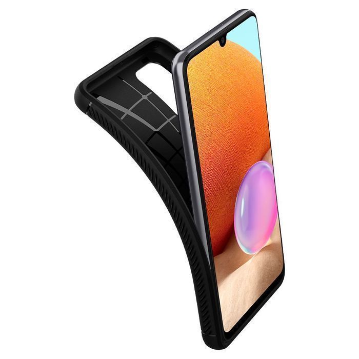 Etui Ochronne Spigen Rugged Armor do Galaxy A52 / A52S - Czarny Mat