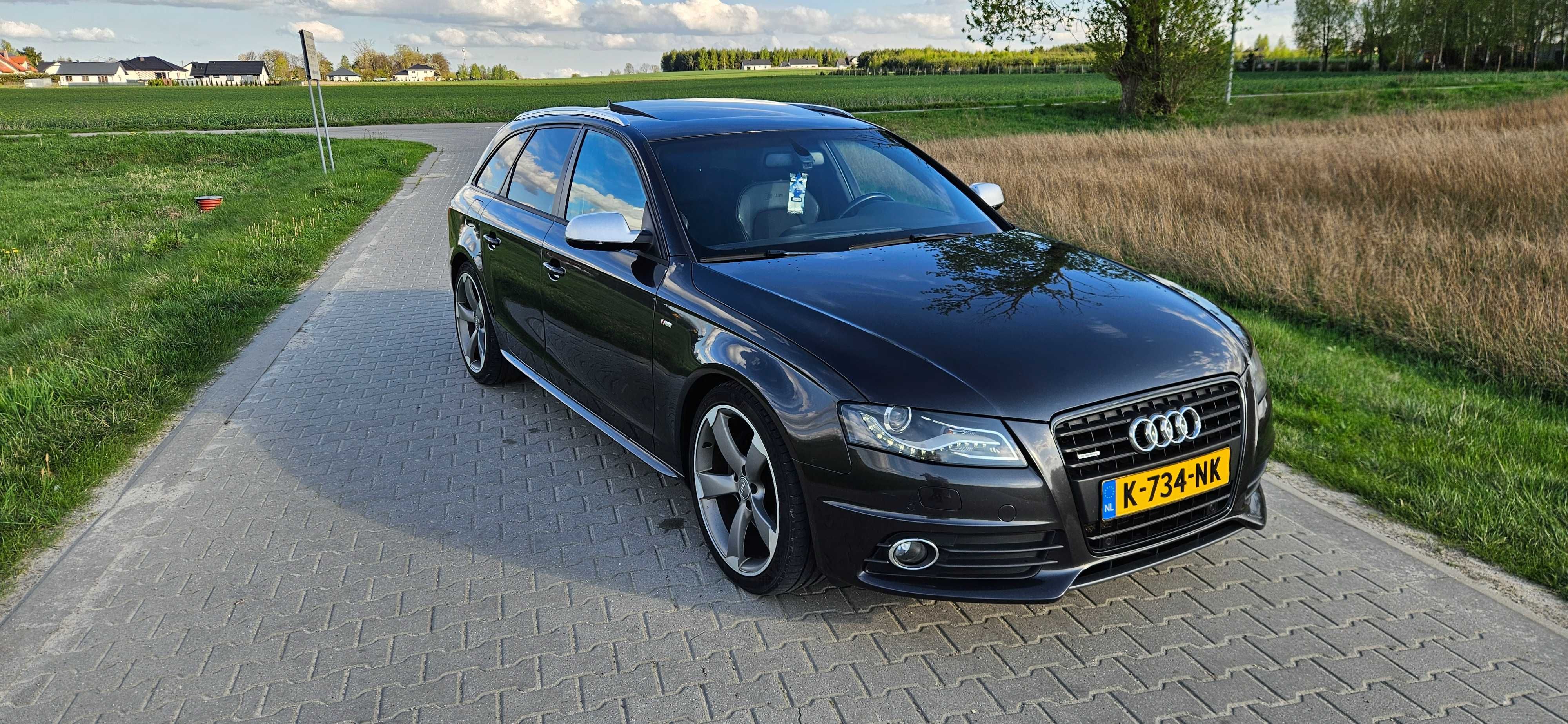 Audi A4 B8 Sline 3.2 FSI Quattro Manual 2011r Xenon PDC Pano Bang Hak