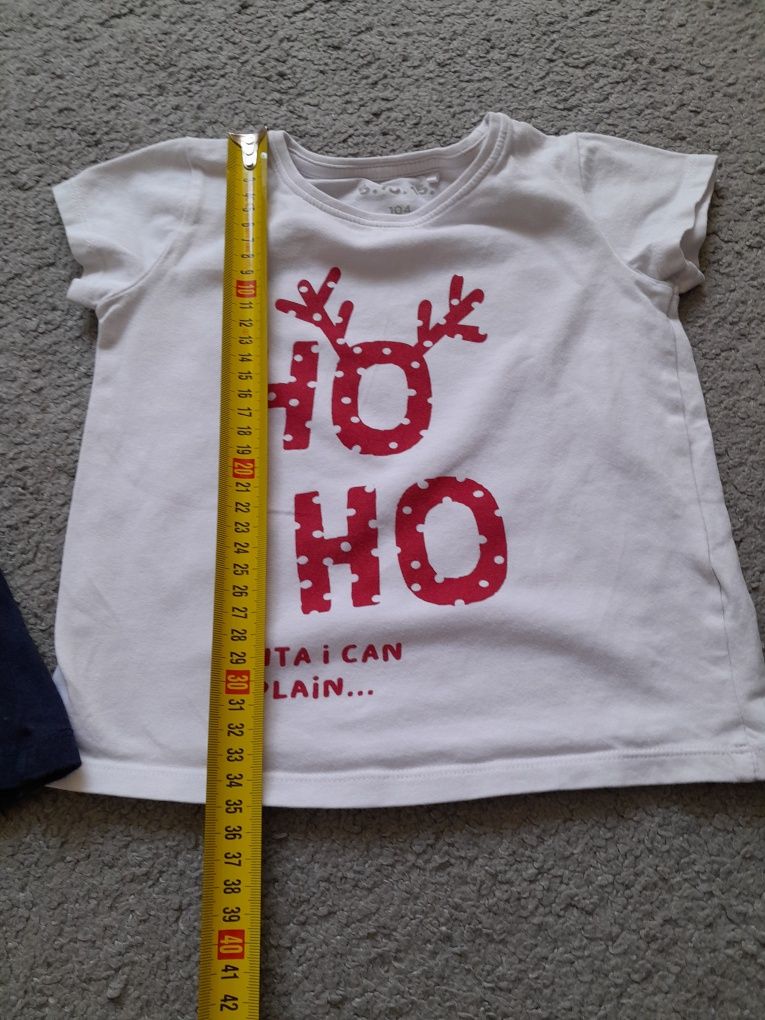 Koszulki T-shirty świąteczne 104 cm