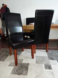 Krzesła skóropodobne 6szt