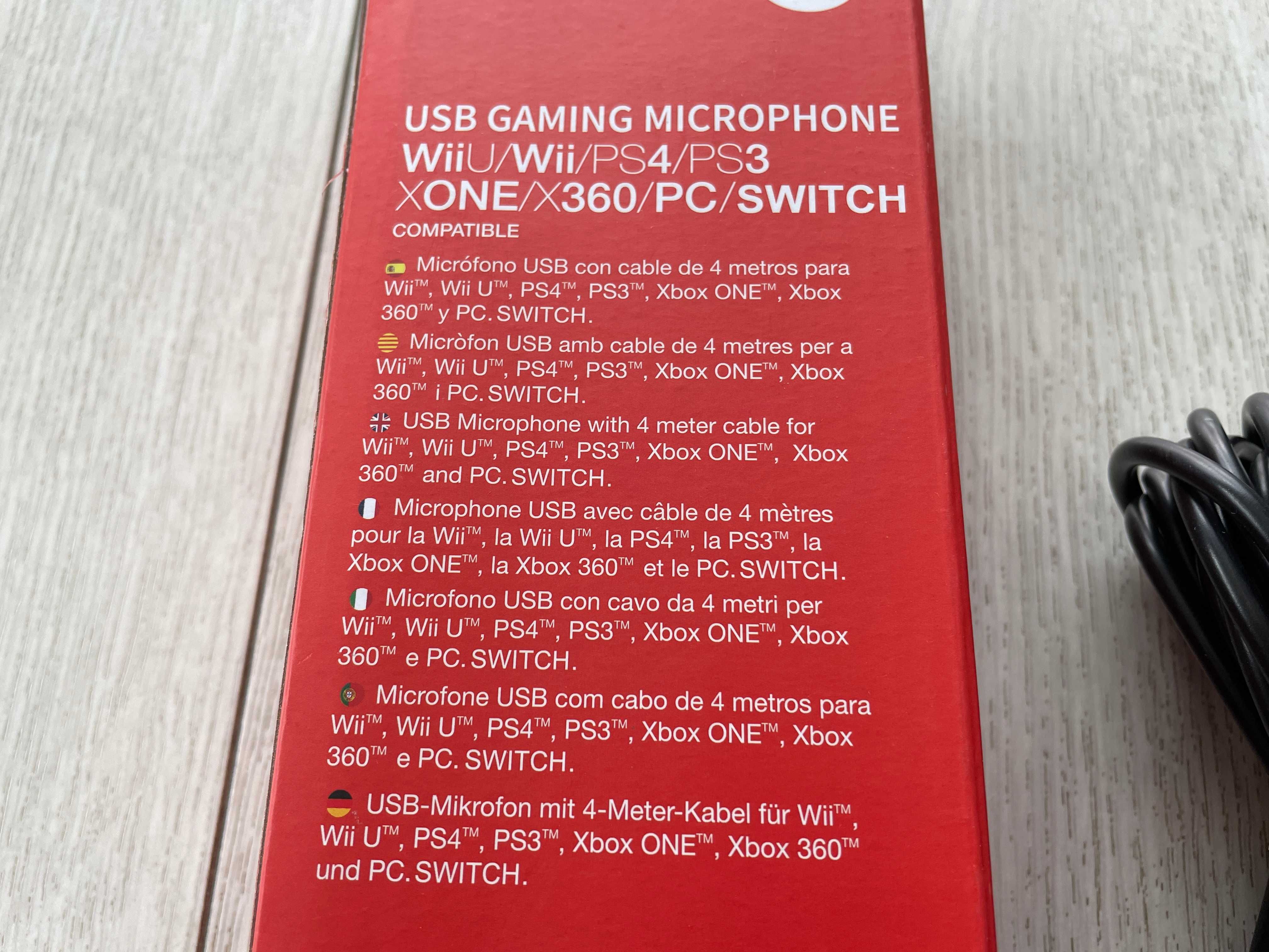 Okazja Mikrofon Do Nintendo Switch PC Xbox Playstation Wii Jaworzno.