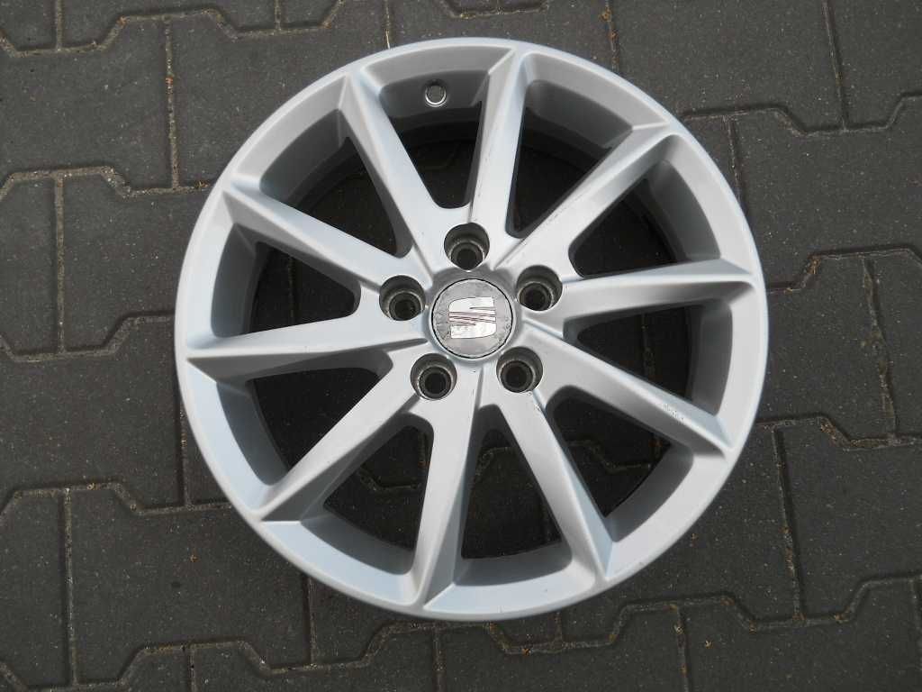 Felgi alu 15 5x100 ET38 Seat Ibiza Leon Skoda Fabia Rapid VW Polo Golf