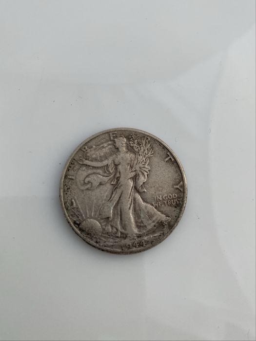 Moneta USA 1944 Half Dollar Walking Liberty