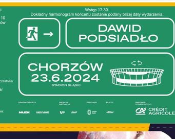 Bilety na koncert Podsiadło Chorzów 23.06.2024