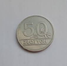 Moneta 50zł PRL [1990)