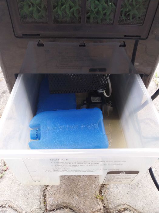 Climatizador ar quente e ar frio