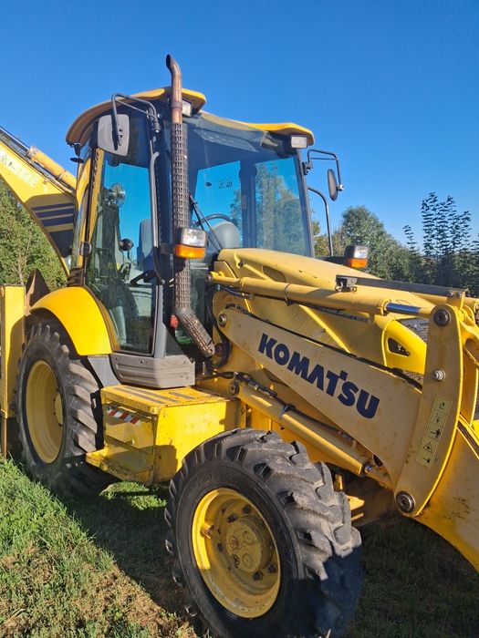 Koparka ładowarka komatsu wb93r