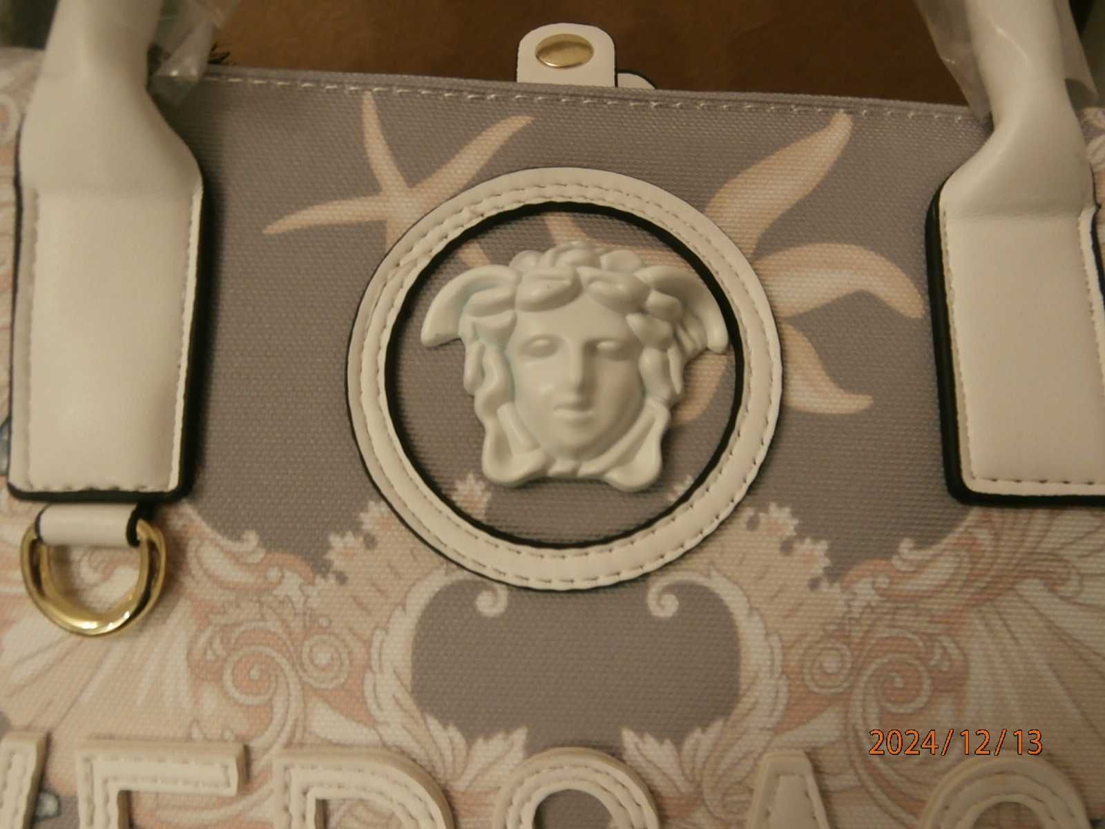 Torebka Versace Nowa do ręki i na ramię duża 30x24x13 model 2025