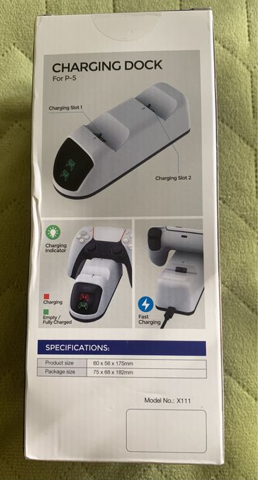 Продам зарядку для джойстика Charging Dock for P-5 на 2 геймпади