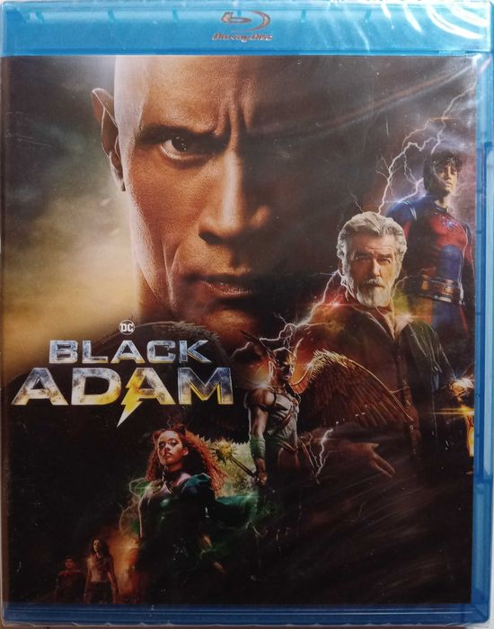 BLACK ADAM Blu-ray , Polskie Wydanie, Nowy w folii